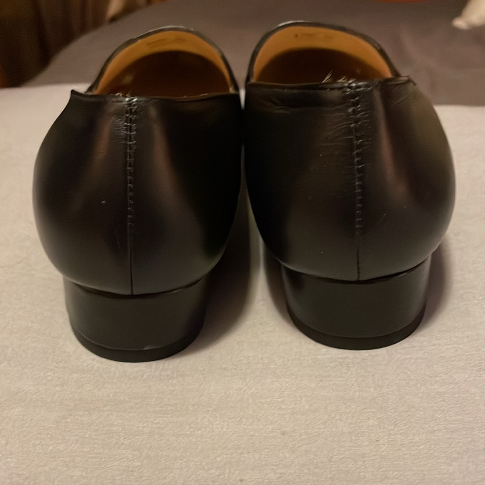 NWOB Gorgeous Black Avellini Flats Size 8.5 - Picture 6 of 9